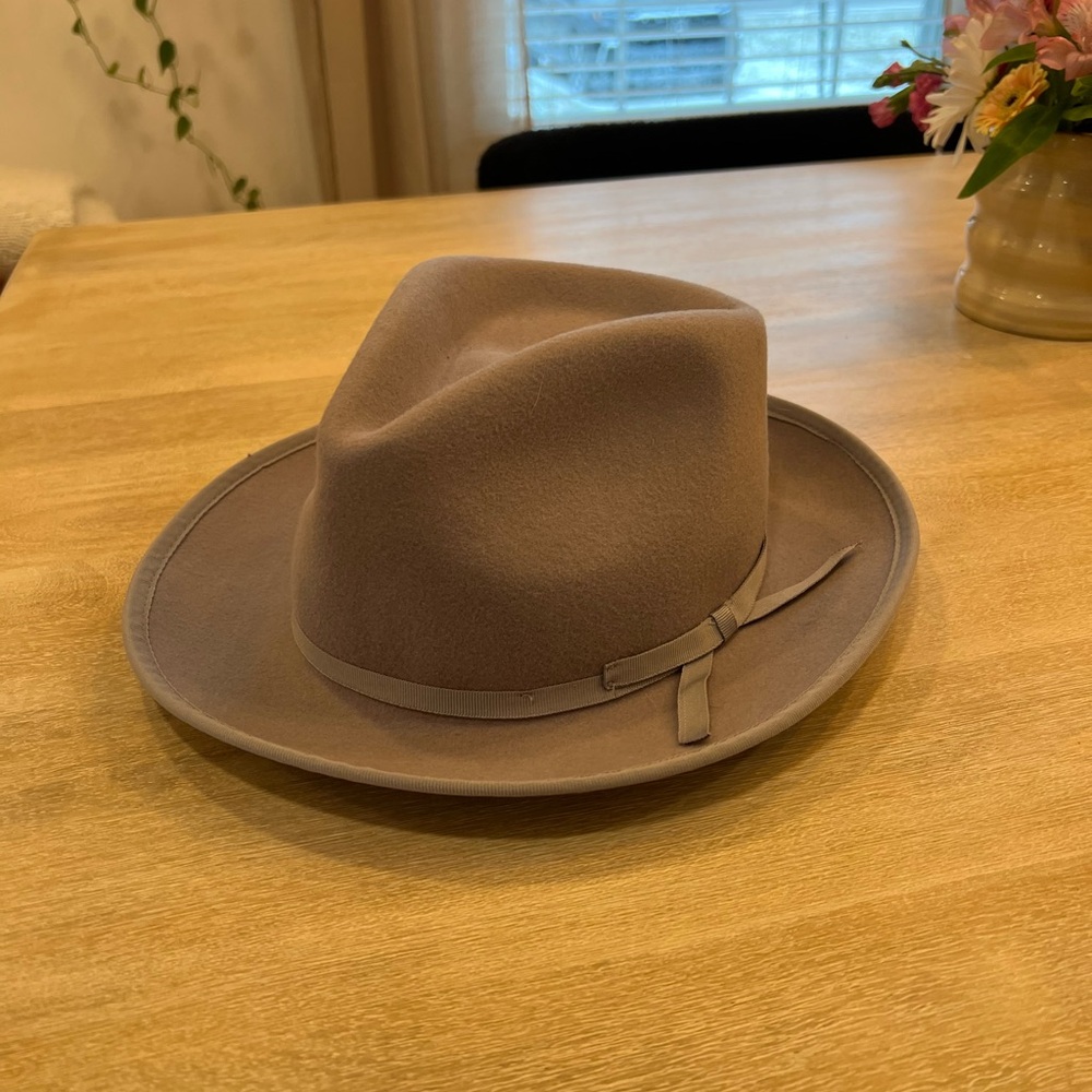 Anthropology Stylish Tan Hat